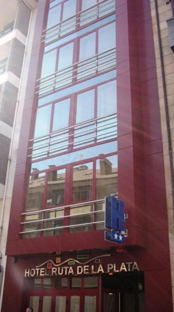Hotel Ruta De La Plata De Asturias โปลา เด เลนา ภายนอก รูปภาพ